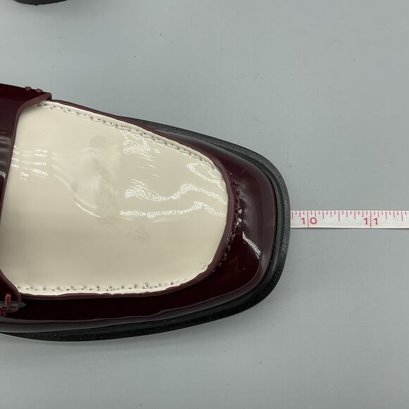 SARTO By Franco Sarto Burgundy and Cream Loafers - Picture 8 of 14